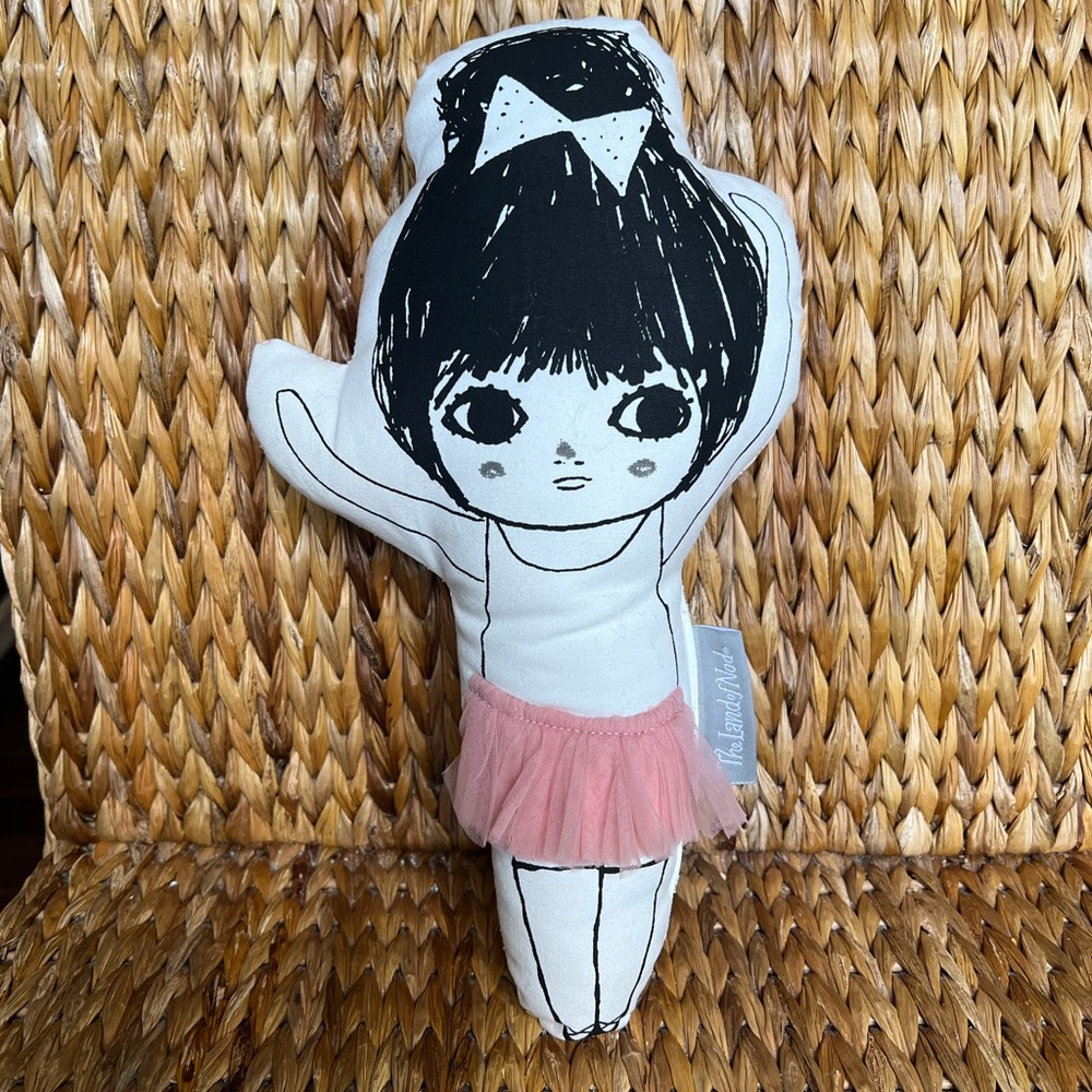 Land of Nod ballerina pillow